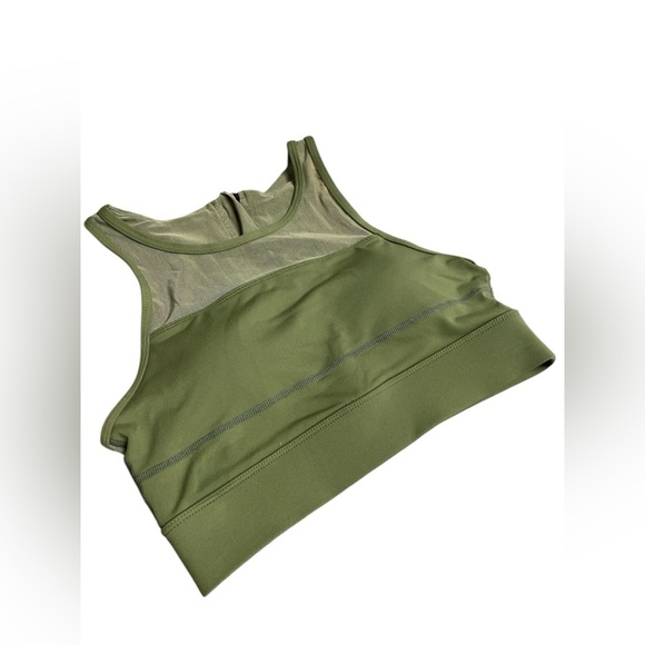 ZYIA Active all star olive green sports bra - Picture 4 of 5